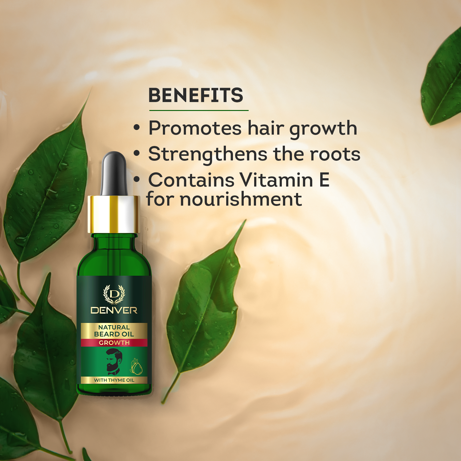 Denver Growth beard Oil For Men Benefits