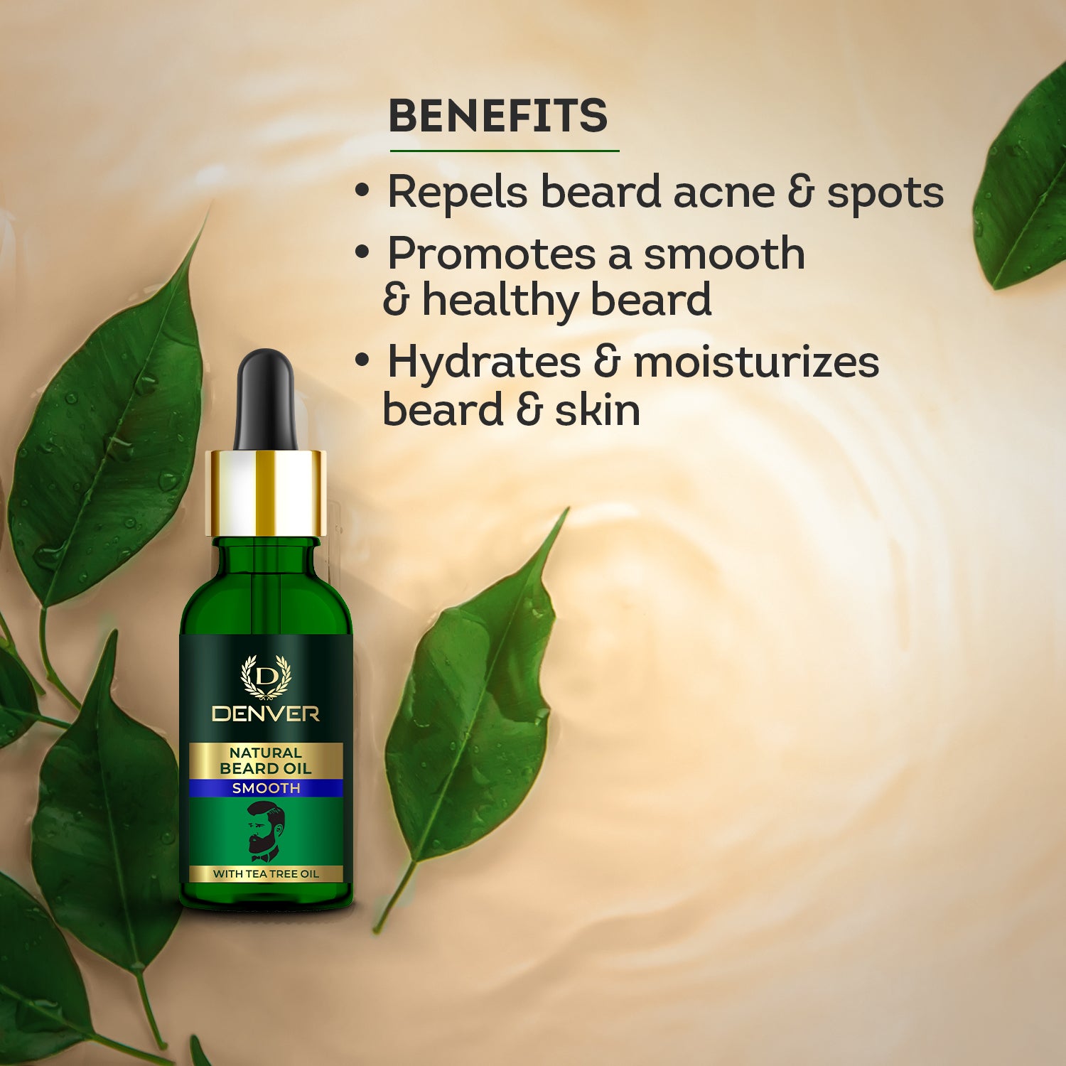 Denver Smooth beard Oil For Men Benefits
