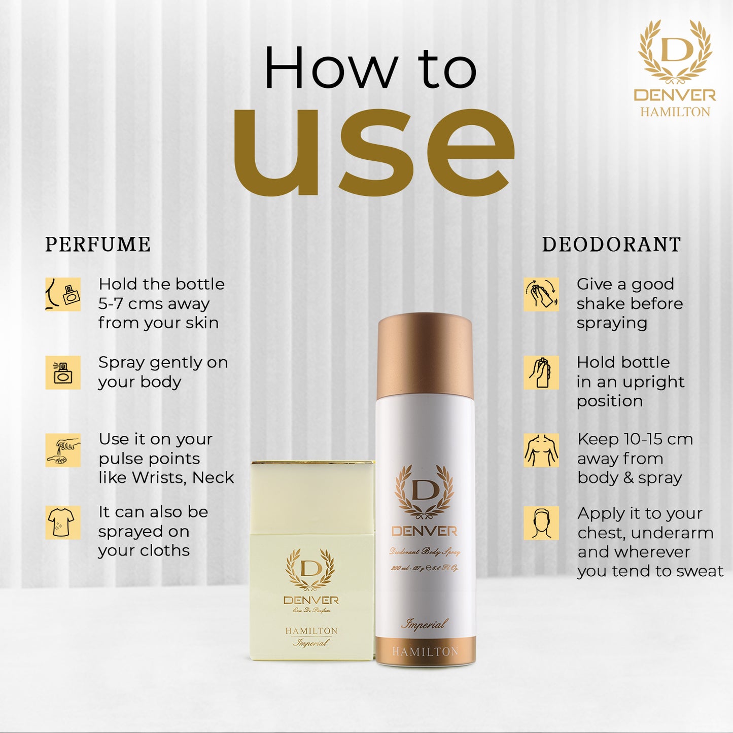 Denver Imperial Gift Pack How To Use?