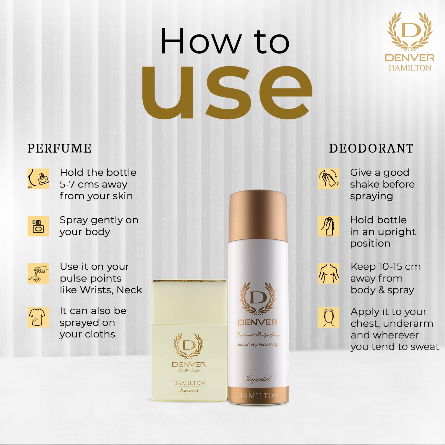 Denver Imperial Gift Pack How To Use?