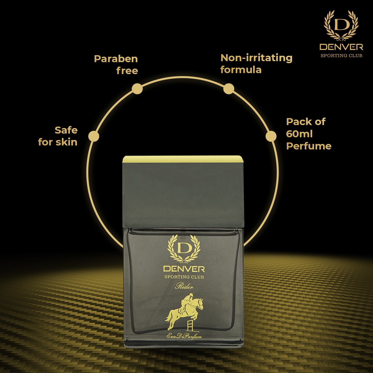 Denver Rider Perfume Features