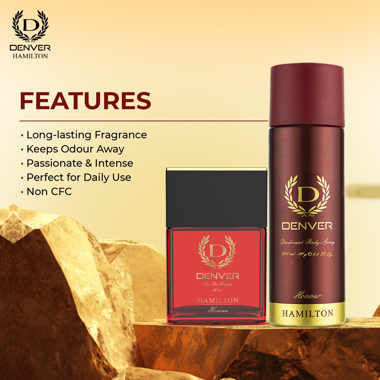 Denver Honour Gift Pack Features