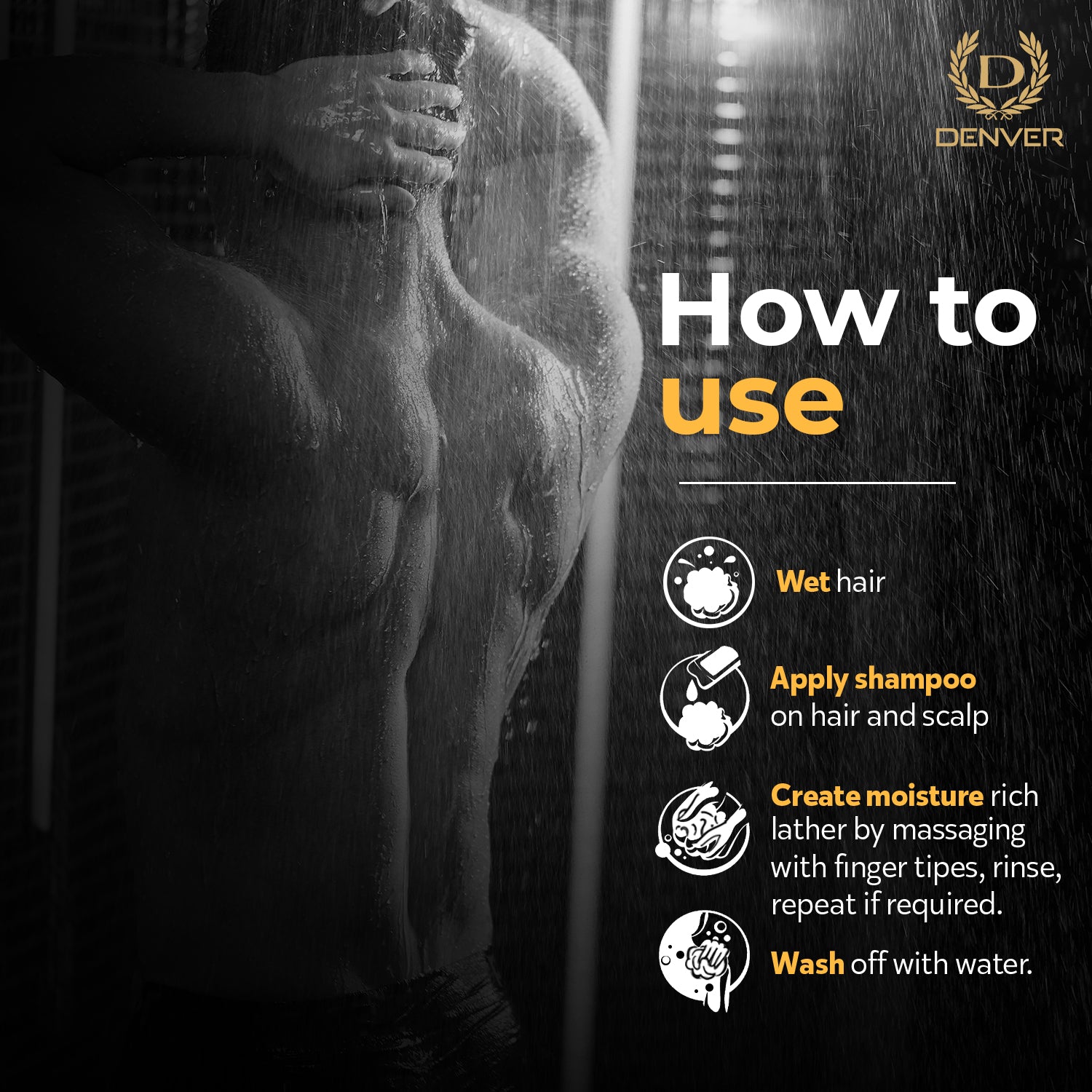 Denver Onion Body Wash Back Side How to Use?