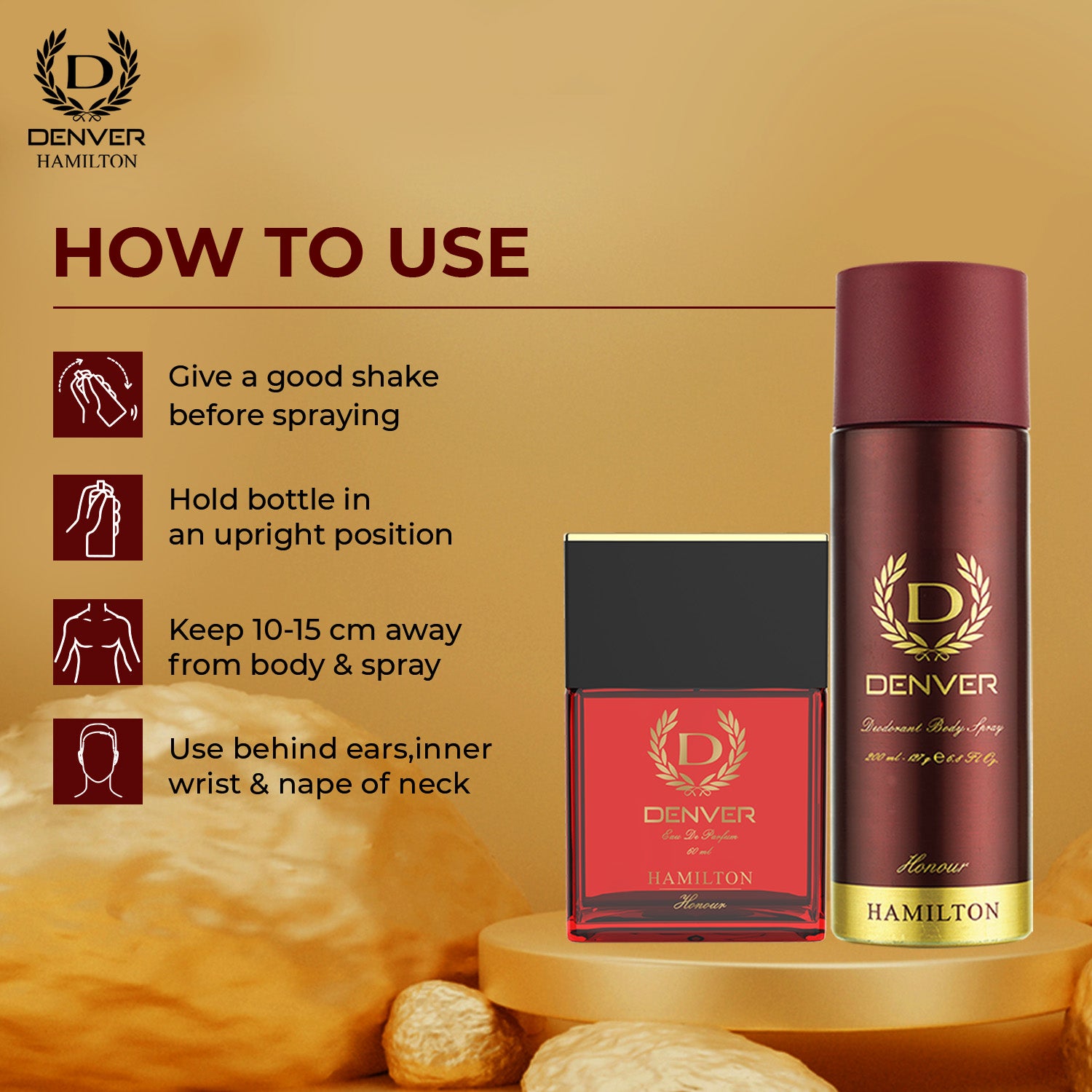 Denver Honour Gift Pack How To Use?
