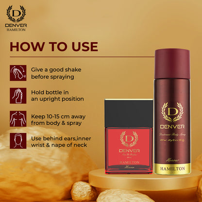 Denver Honour Gift Pack How To Use?