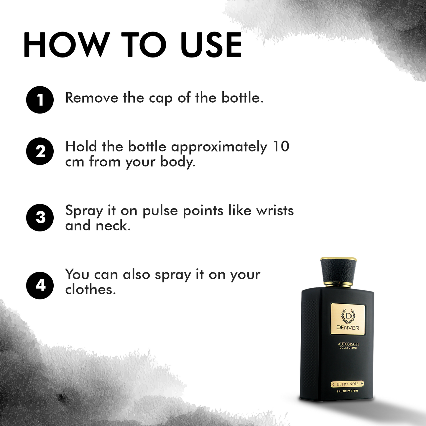Denver Ultra Noir Perfume How To Use?
