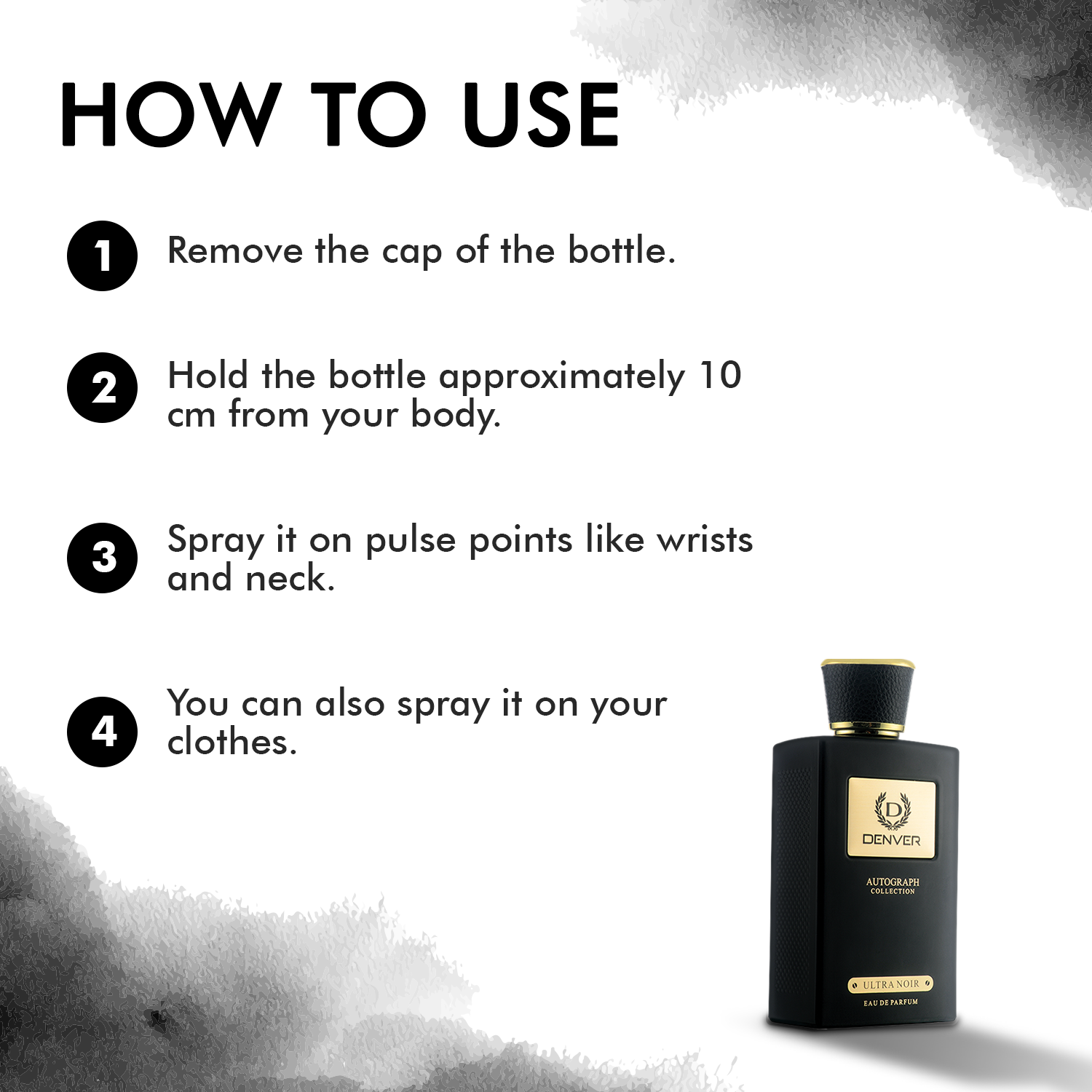 Denver Ultra Noir Perfume How To Use?