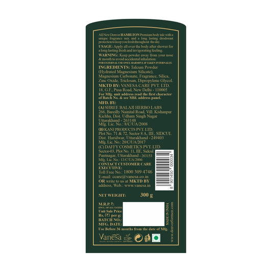 Denver Hamilton Talc Back Side