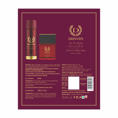 Denver Honour Gift Pack Back Side